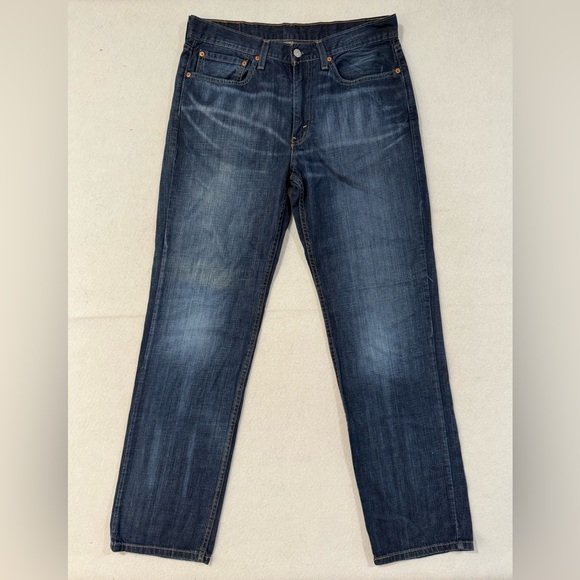 Levi's Other - Levi’s 514 Straight Fit Jeans Mens Dark Wash Denim